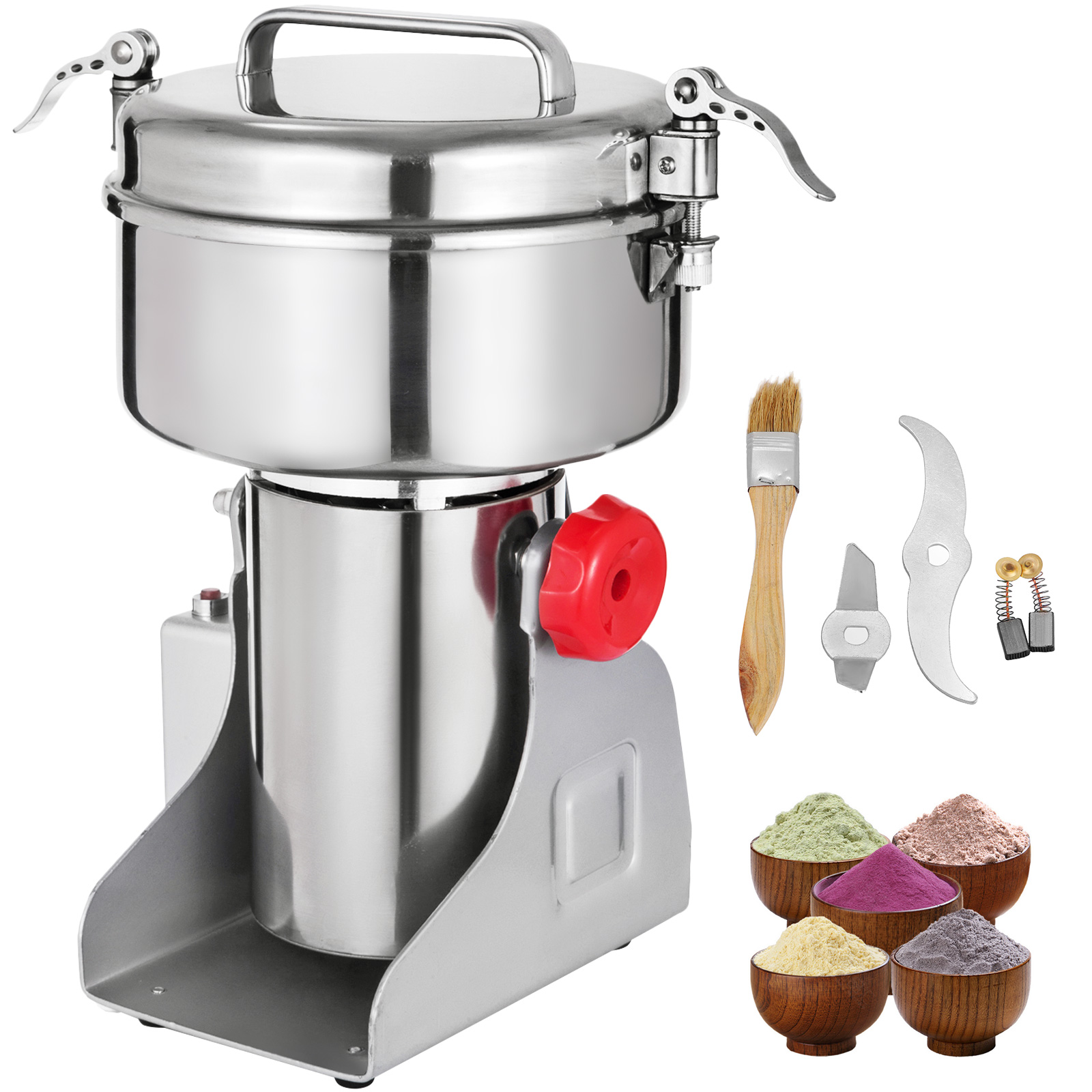 Moulin à grains électrique, 50w, pour animaux en ferme ou à usage domestique, av