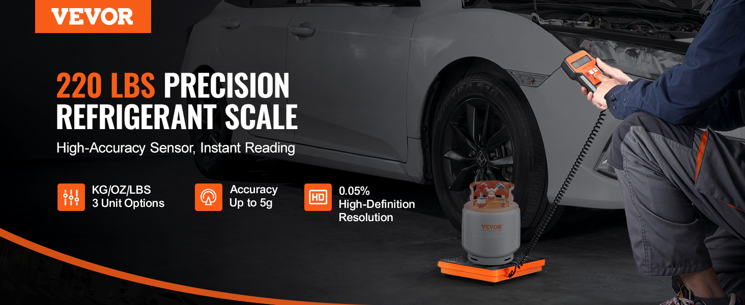 Electronic Refrigerant Scale Digital Weight Charging Freon Weight - Foto 4