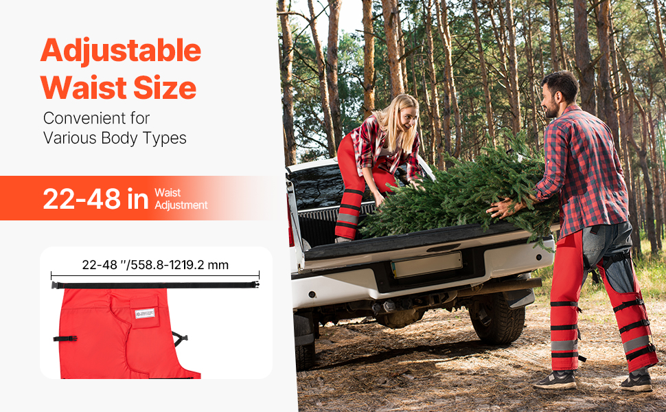 Chainsaw Chaps 36.4" Apron Style Forestry Chainsaw Safety Chaps Class B ...