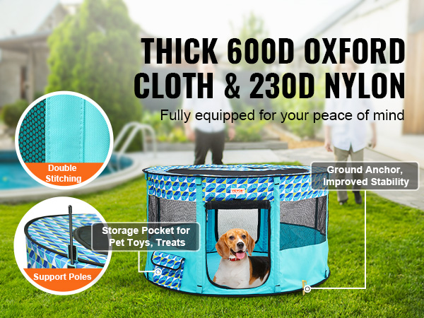 Dog Playpen Puppy Play Pens Foldable Pet Crate Cage