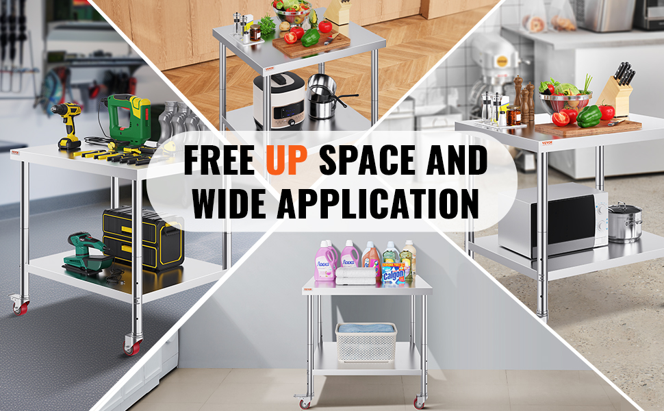 multi-use workspace setup