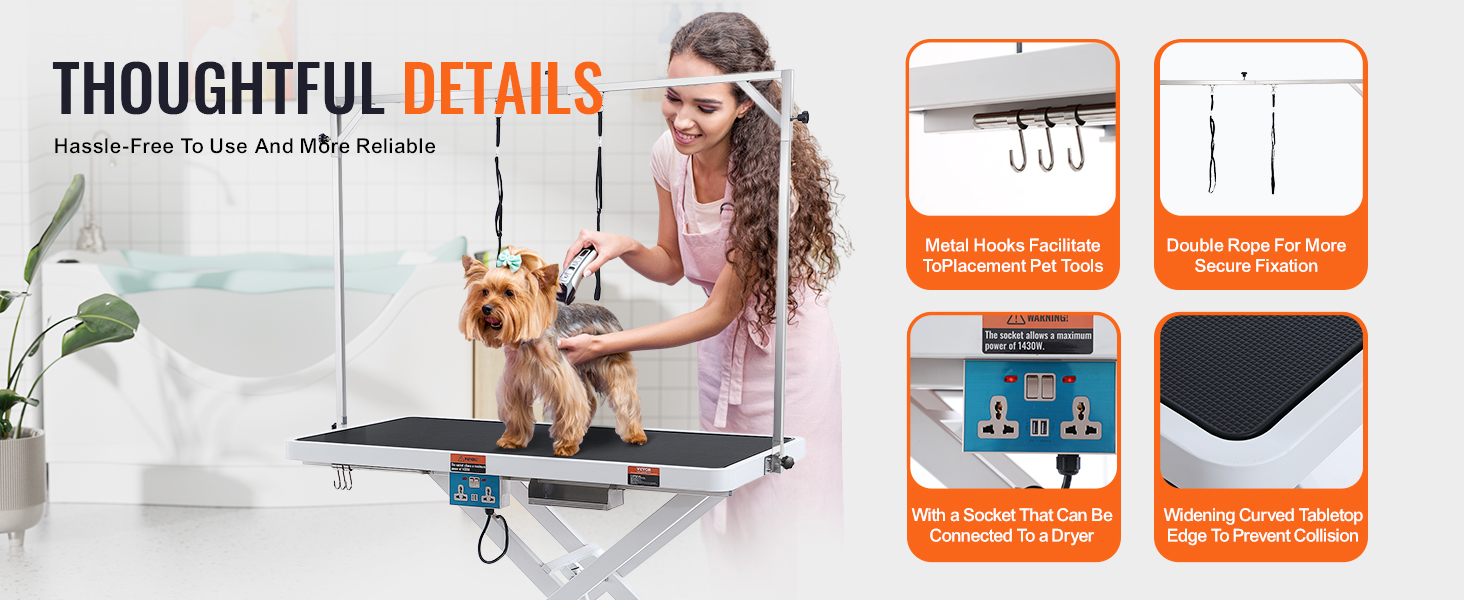 Vevor 50 Electric Pet Grooming Table Heavy Duty Dog Grooming Photo Inspiration