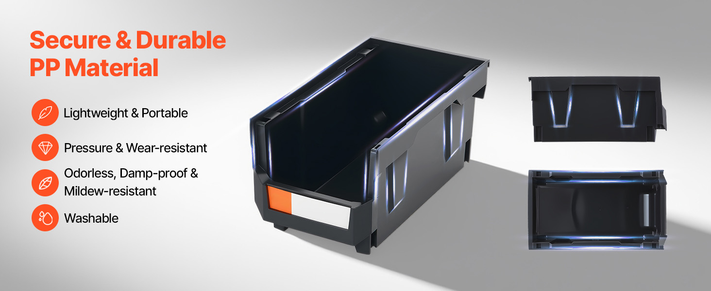 Bins used in workspace