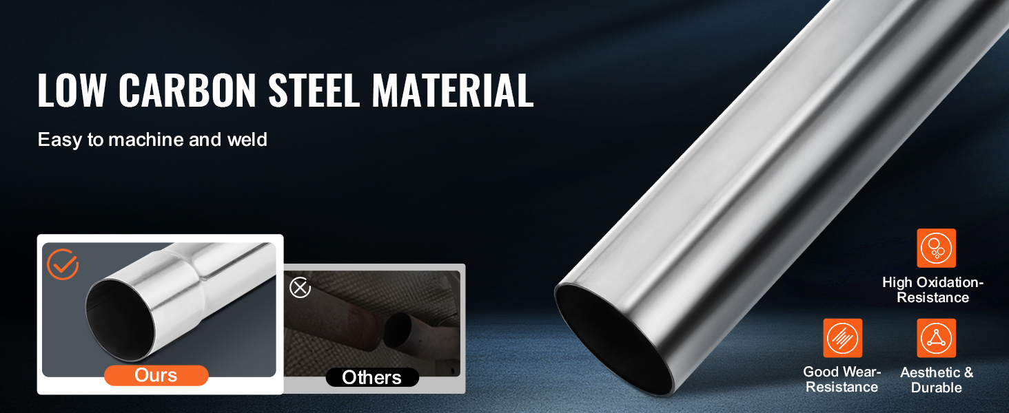 DIY Universal Exhaust Kit 16 Pieces Exhaust Pipe Kit with Slip-Fit Joint