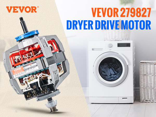 279827 Dryer Drive Motor | Genuine Whirlpool OEM In Stock - Foto 4