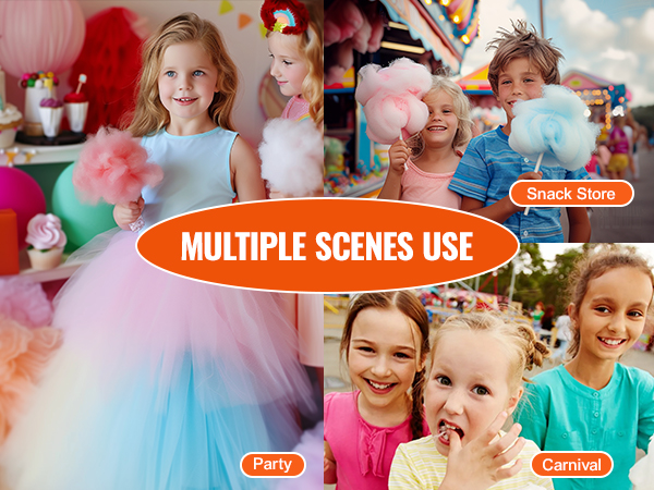 Electric Cotton Candy Machine - Commercial Floss Maker For Parties, Carnivals, Events 8 thumbnail image
