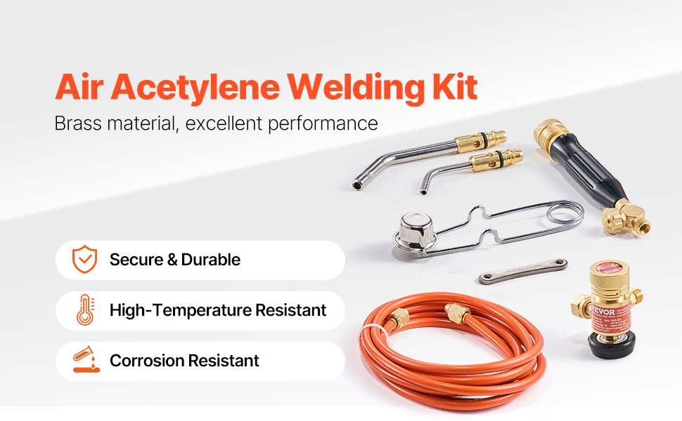 The Air-acetylene Torch Flame Is About www.vevor.com