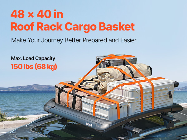 LUGGAGE CARGO CARRIER ROOF RACK PLATFORM BASKET FOR LAND ROVER FREELANDER 2 L359