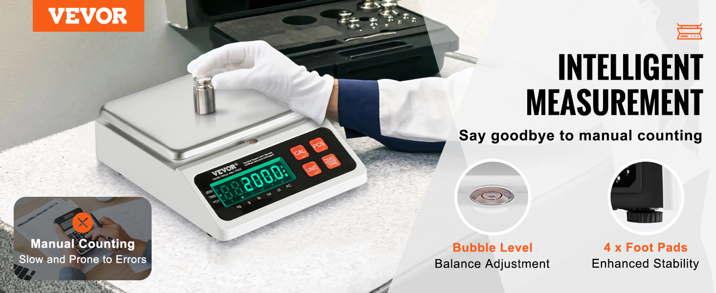 Bonvoisin Price Computing Scale 30kg/66lb Counting Scale Deli Scale Digital Pricing Weighing Scale Precise Market Scales Kg Lb Conversion