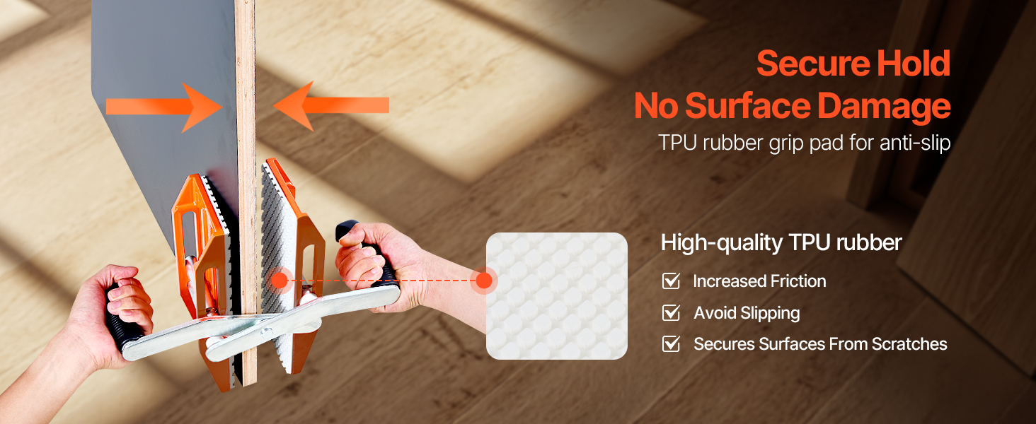 rubber pad clamp grip