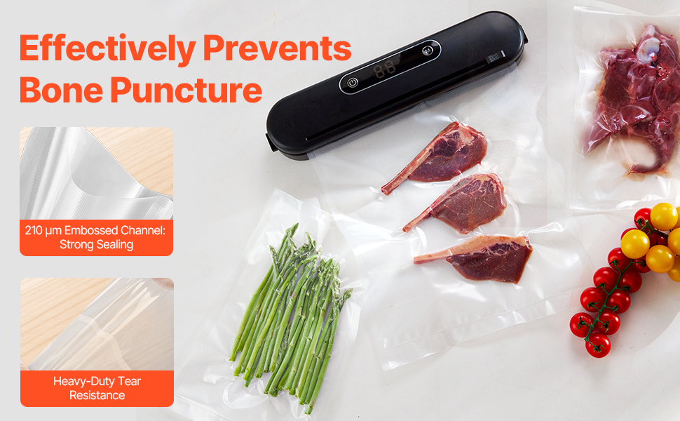 Textured Vacuum Sealer Bags main image 0