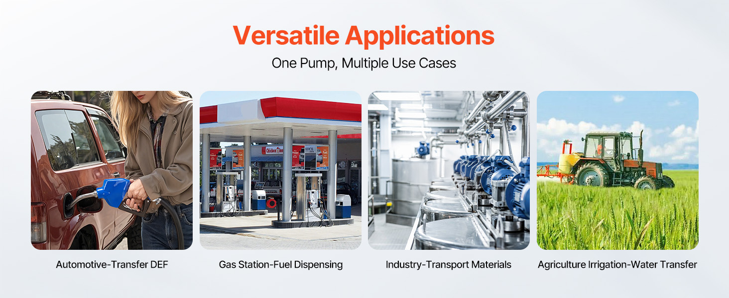 110V DEF Transfer Pump 8 GPM for Diesel Exhaust Fluid with Bracket Auto ...