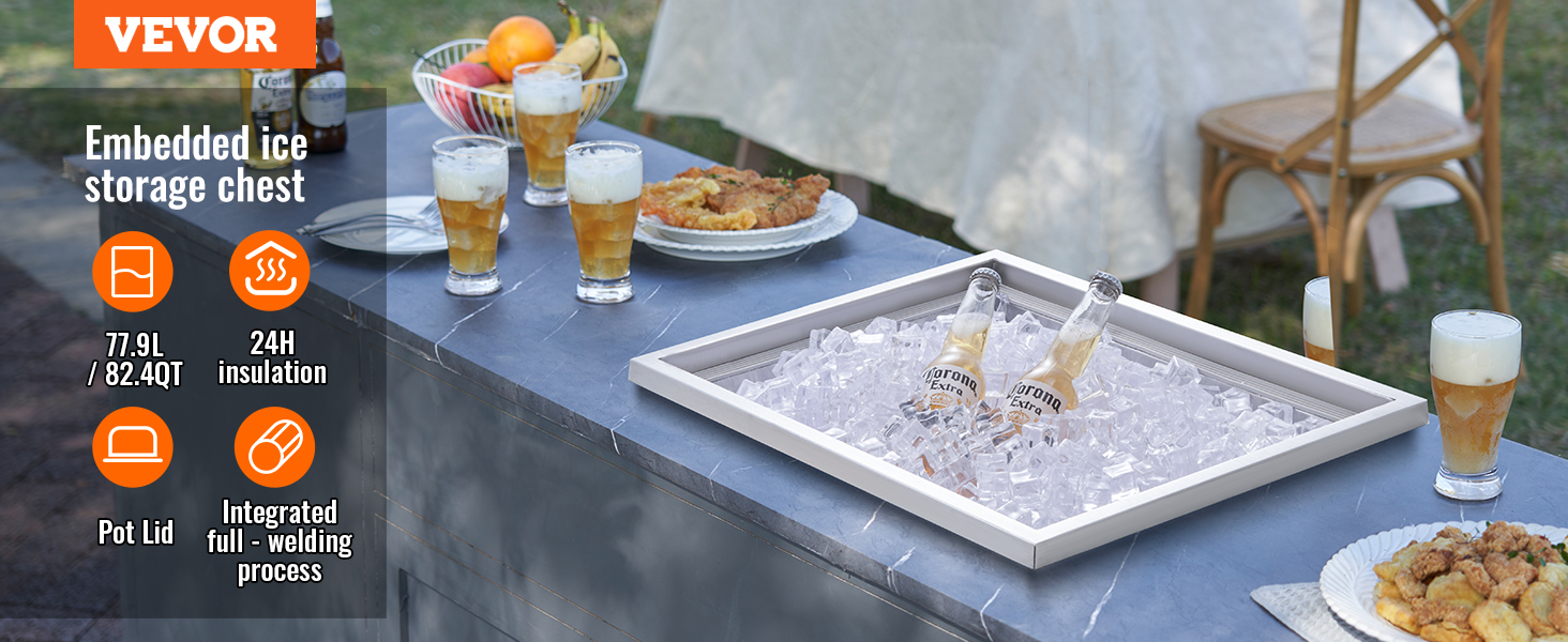 VEVOR Drop in Ice Chest, 21