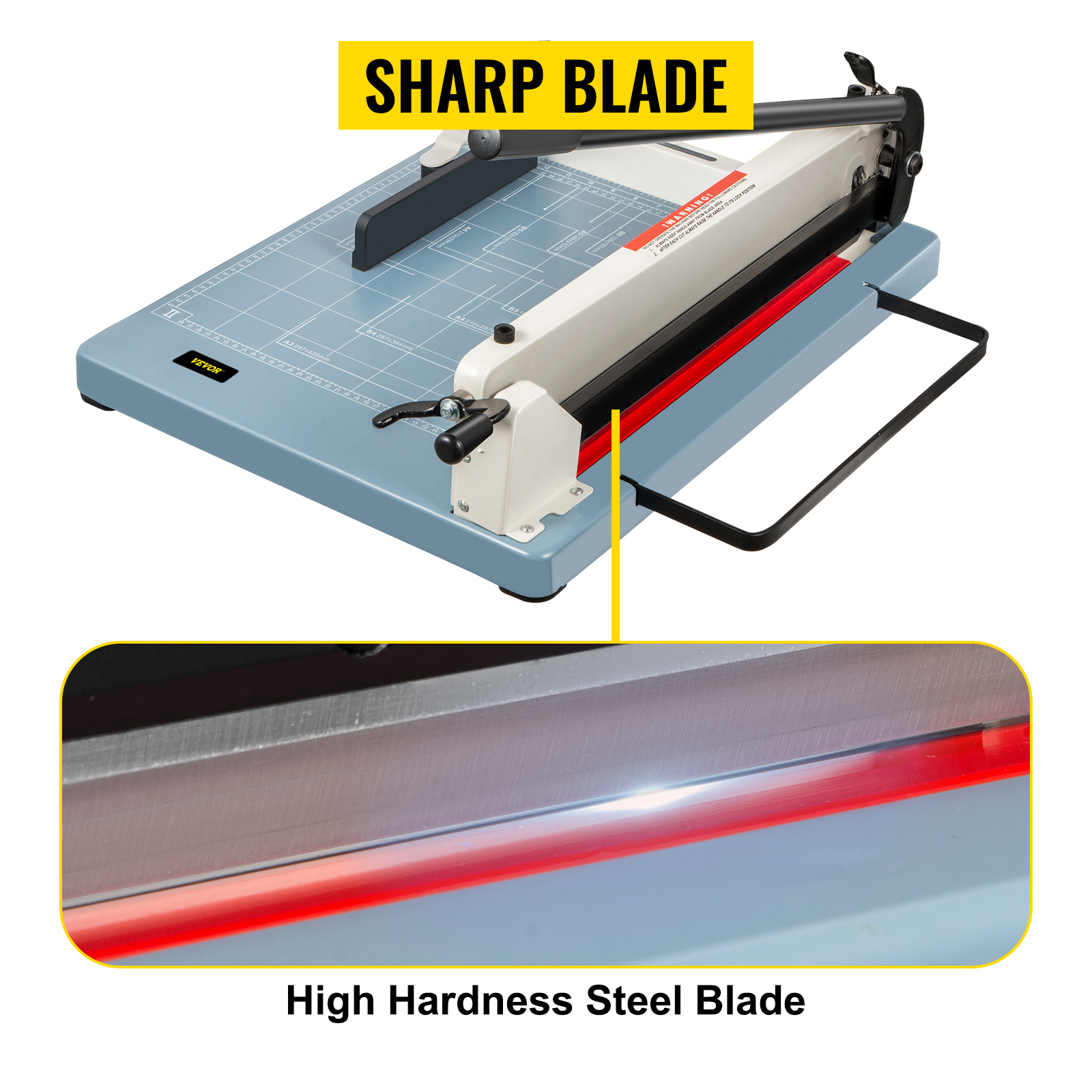 VEVOR Industrial Paper Cutter A3 Heavy Duty Paper Cutter 17 Inch Paper ...