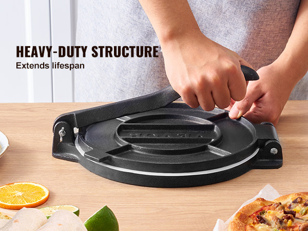 You don't need a tortilla press to make tortillas. All you need is
