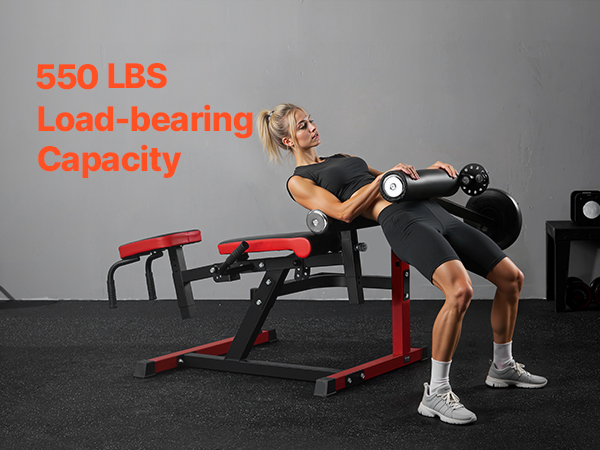 Leg Extension And Curl Machine Seated Leg Rotary Extension Bench 550lbs | CA